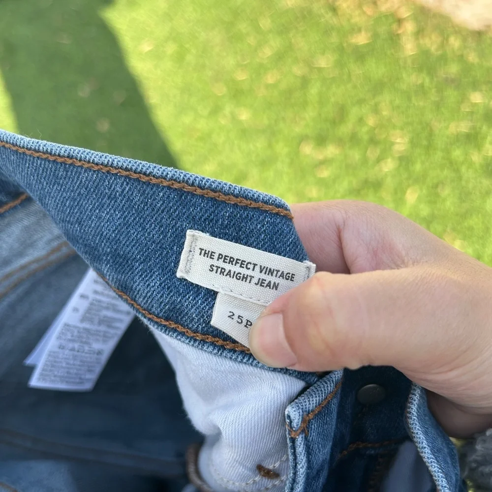 Madewell the perfect vintage straight jean size 25p - Picture 6 of 7